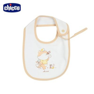chicco官方直營-粉彩-狐狸探險家圍兜