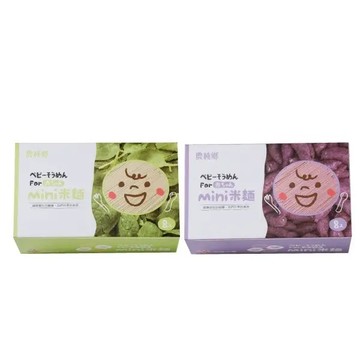 【農純鄉台中店】 寶寶麵/無鹽紫薯/無鹽菠菜 任2件