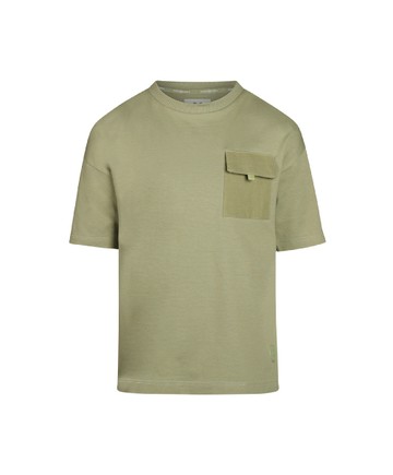 素面綠色短袖上衣92cm