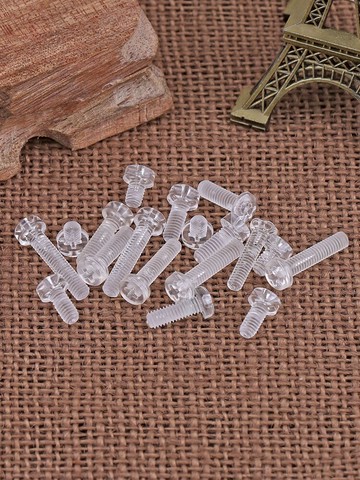 PC透明圓頭十字螺釘塑膠塑料螺絲亞克力絕緣螺絲釘M3M4*5/6/8/10