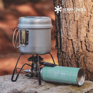 snowpeak雪峰鍋具sp鋁鍋戶外輕量化露營野餐套鍋SCS-008/009/020R