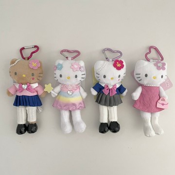 🇰🇷 韓國KKOBA 現貨 長腿 Kitty 限定款 制服kitty 黑皮kitty 三麗鷗