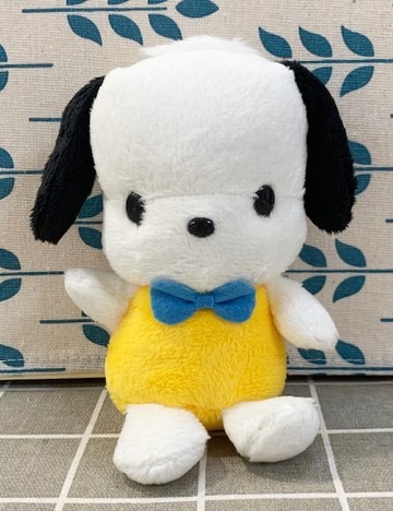 【震撼精品百貨】Pochacco 帕帢狗~三麗鷗造型玩偶絨毛-鵝黃*90630