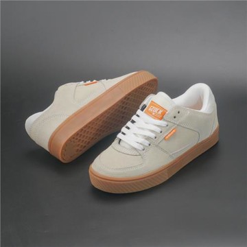 幾朱可011爆米花底減震耐磨全翻毛皮滑板鞋男女中低幫