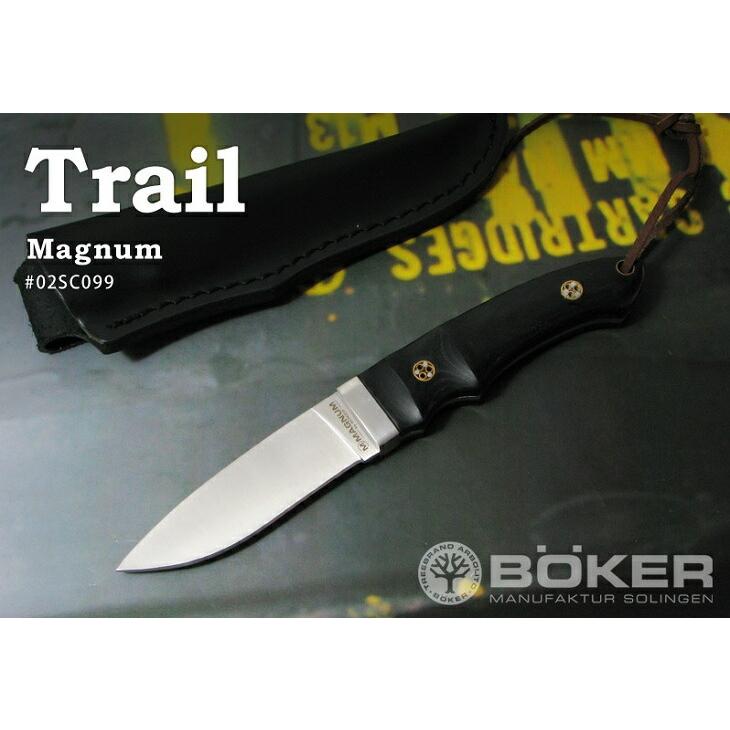 BOKER Magnum ボーカー マグナム #02SC099 トレイル　シースナイフ 日本正規品