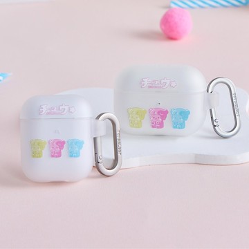 啾啾妹QQ軟糖強悍防摔AirPods保護套