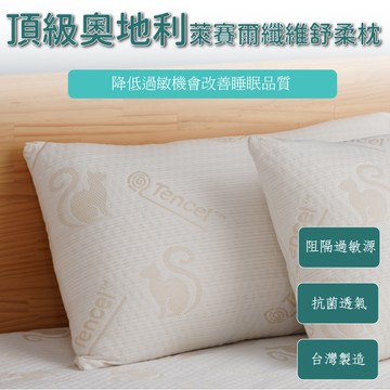 【藍貓BlueCat】奧地利萊賽爾緹花枕頭