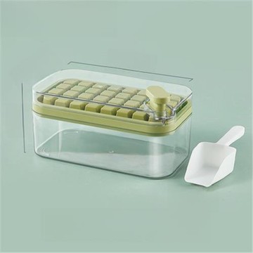 新款按壓冰塊模具家用冰箱儲存冰盒凍冰塊帶蓋制冰器硅膠冰格