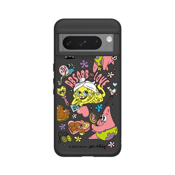 Pixel 8 Pro SolidSuit 黑 - 海綿寶寶 SpongeBob - 藝術家系列-BOBBI RAE