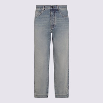 Amiri Blue Cotton Jeans
