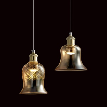 LED 5W 琥珀色玻璃吊燈 40-71771、71772