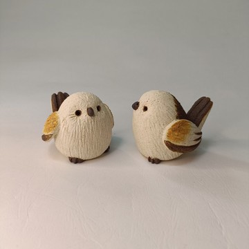 雪之妖精/陶藝品/原創