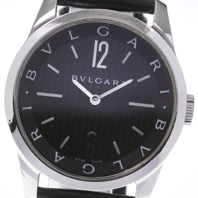 ブルガリ BVLGARI ST37S ソロテンポ クォーツ メンズ _737777 | LINEブランドカタログ