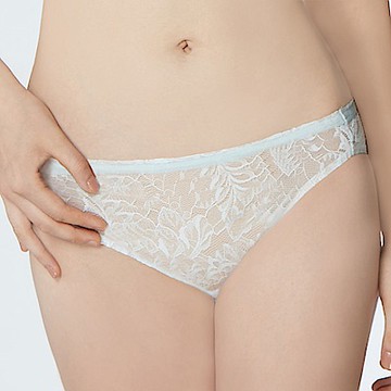 瑪登瑪朵 身呼吸 低腰三角無痕內褲(霧灰藍)