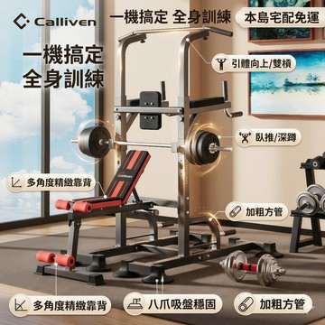 🔥新款 臥推凳雙杠架 室內單杠 引體向上器 杠鈴架 舉重床 臥推架 家用健身器材 室內單槓 引體向上機 伏地挺身器