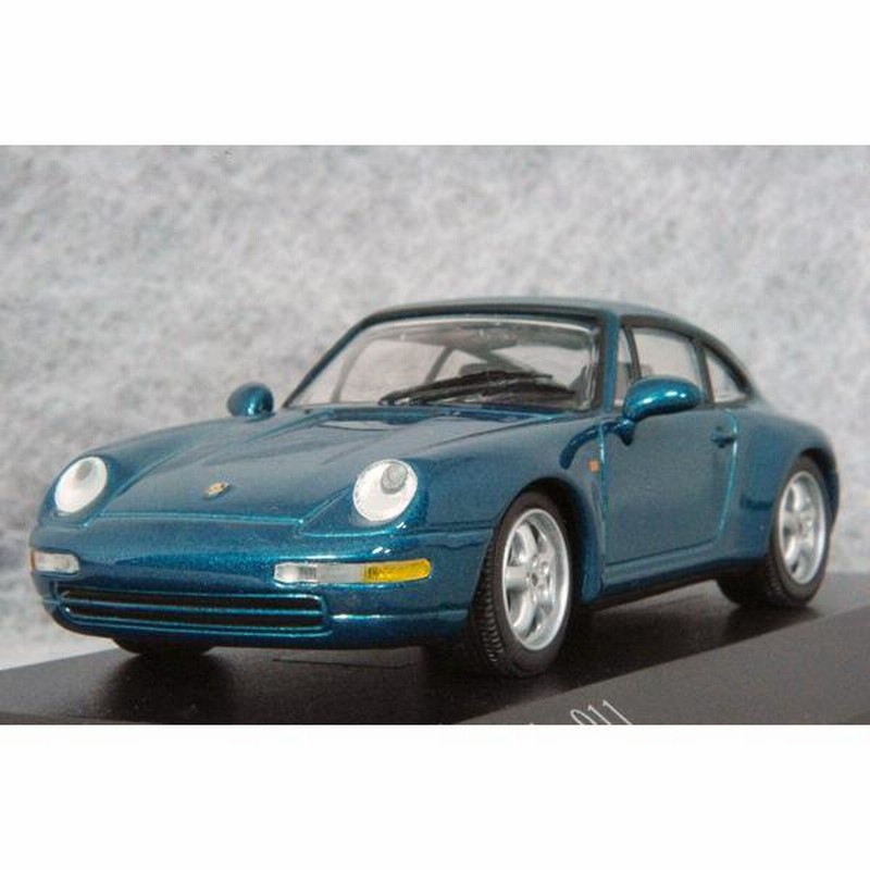 ○ 1/43 ポルシェ 〓 911 ( 993 ) カレラ / ターコイズ グリーン