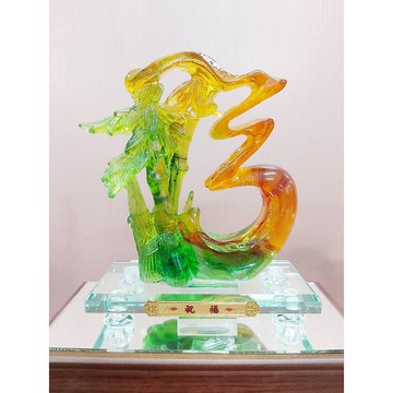 琉璃 節節高升 升遷禮物 退休禮物 開幕禮物 喬遷送禮 新婚送禮