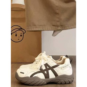 爆款增高德訓鞋女2025秋新款百搭厚底小白鞋時尚休閑板鞋運動鞋子