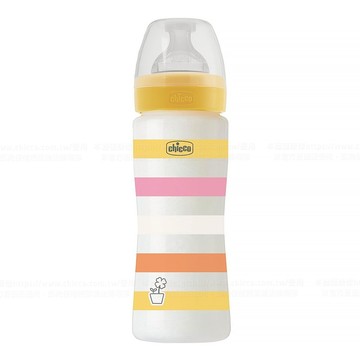 舒適哺乳-舒適哺乳-矽膠PP特大奶瓶330ML(快速流量)-多色