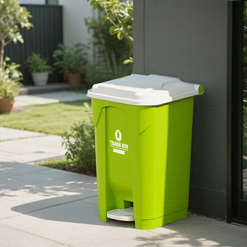 戶外大垃圾桶別墅庭院專用大號大容量帶蓋高顏值花園院子大衛生桶