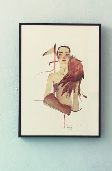 限量複製掛畫【憶起你的原始靈魂】1號 馴鷹者 (含框)