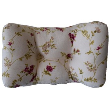 宜欣居傢飾 棉質緹花超厚3D腰靠枕/護腰枕 英式田園(桃紅)