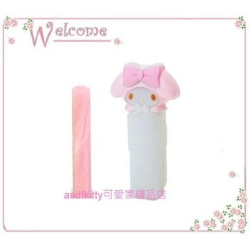 asdfkitty*美樂蒂 有印泥造型 印章盒+粉紅色印章體-日本正版商品全新
