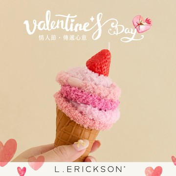 快速出貨⚡情人節快樂 ♡【L. ERICKSON 官方旗艦】毛絨 彈力髮圈 5入 〈玫瑰粉〉