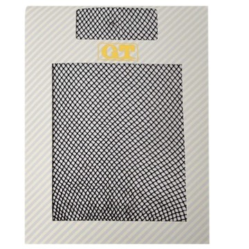 GT 經典款式標準漁網花紋網襪(黑色/M-L)