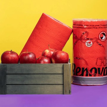 Renovat廚房用紙巾-紅色_6組