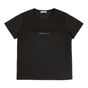 Crocodile Junior小鱷魚童裝- 鋼印LOGO上衣 ( C67401-09 小碼款)