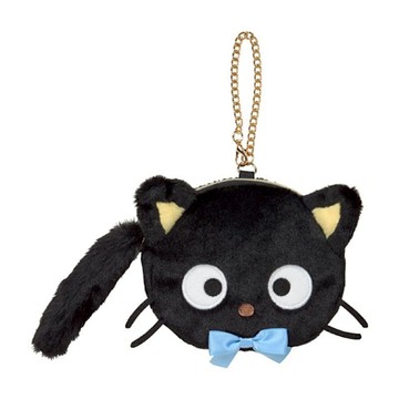 小禮堂 【排單不保單】Sanrio 三麗鷗 巧克貓 絨毛玩偶零錢包吊飾 (貓貓俱樂部)