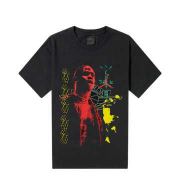 AIR JORDAN TRAVIS SCOTT PRINTED TEE BLACK ASIA
