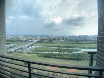 竹北高鐵-水墨白角間河岸視野景觀戶+五車｜新竹縣竹北市興隆路五段