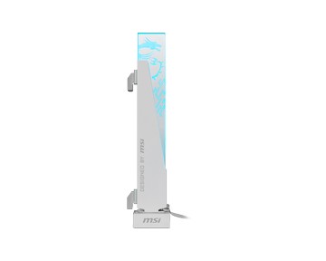 【會員限定優惠】MPG ARGB GRAPHICS CARD STAND-White 顯卡支撐架 (白)