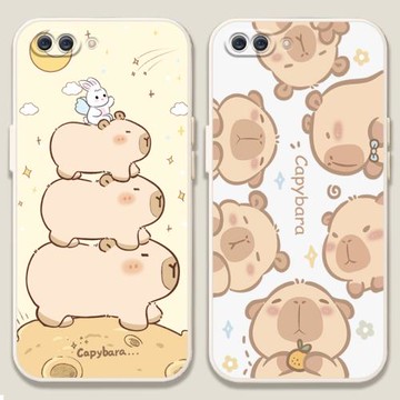 適用于OPPOA5手機殼a7n卡皮巴拉oppoa7x水豚oppoa3情侶0pp0A5男a5t女a7x防摔a5全包a7軟殼a1學生a3硅膠套磨砂