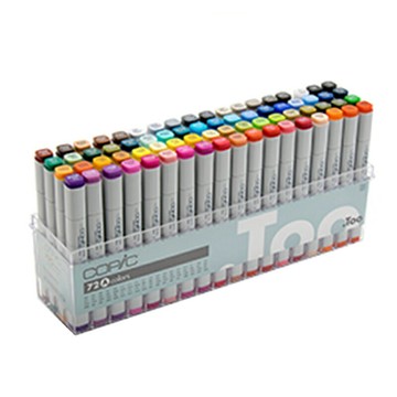 日本原裝進口 COPIC  classic 經典 72A  第一代  set A 方桿麥克筆  72色/ 盒裝 (原廠公司貨)【APP滿額下單10%點數(單一帳號最高1500點)】8/31止
