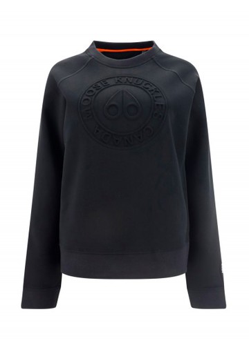 Moose Knuckles - Fulton Sweatshirt - Womens - Black