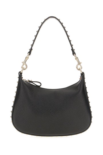 Valentino Garavani Black Leather Handbag