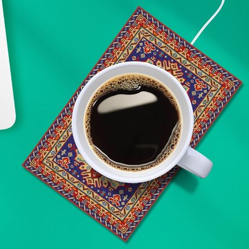 英國 Mustard USB 保溫杯墊  -  阿拉丁魔毯