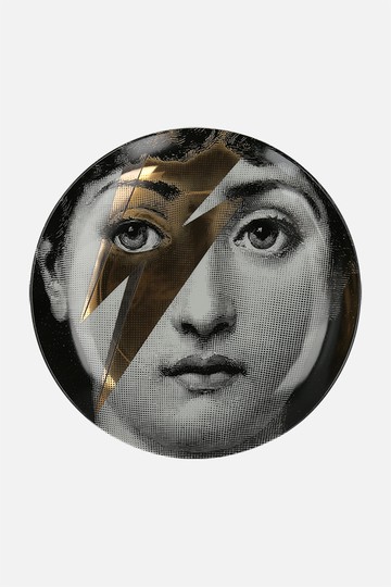 FORNASETTI Tema e Variazione N° 375 porcelain wall plate Unisex