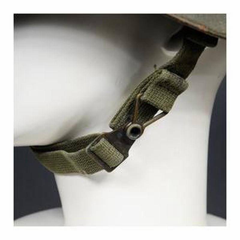 ドイツ軍放出品 ヘルメット M56 スチール製 前期型 [ ネット付き