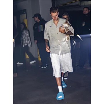 Needles 蝴蝶刺繡古巴領襯衫套裝 比伯同款五分短褲短袖襯衫