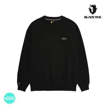 BLACKYAK 韓國 bcc LIBERTY長袖大學T[麻花灰/黑色]運動 休閒 上衣 t恤 BYAB2NC702