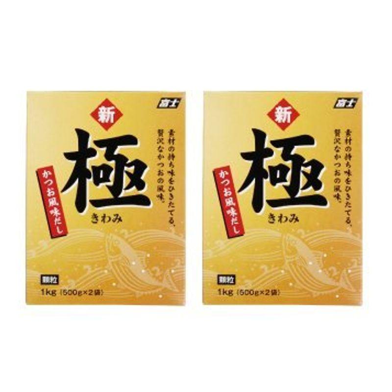 富士食品工業 かつお風味だし新極 1kg x2