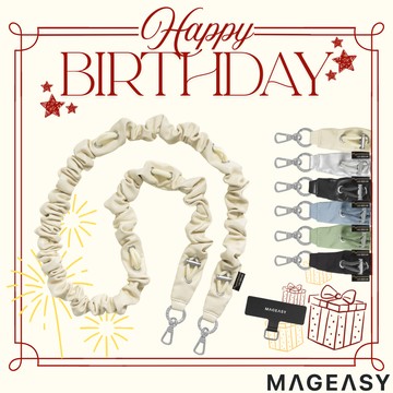 【MAGEASY】Scrunchie Strap 掛繩 / 掛繩片組(相容 iOS / Android 手機殼)