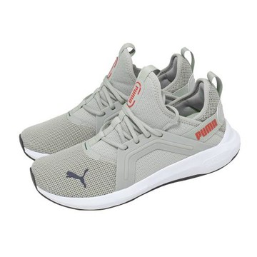 Puma 慢跑鞋 Softride Enzo 5 男鞋 灰 橘 緩震 運動鞋 311098-38