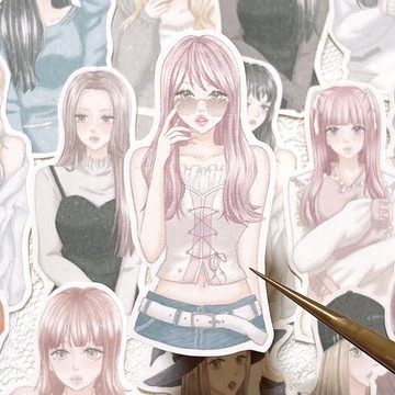 獨立式貼紙 -F03-