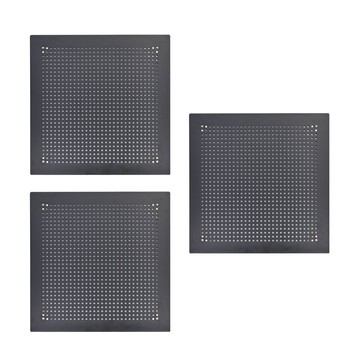 【dayneeds】一次性圓勾搭沖孔平面網-三入烤黑