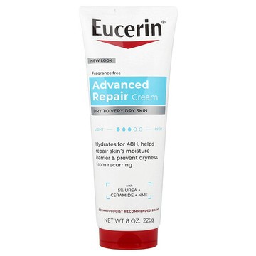 Eucerin, 高級修復霜，無香，8 盎司（226 克）